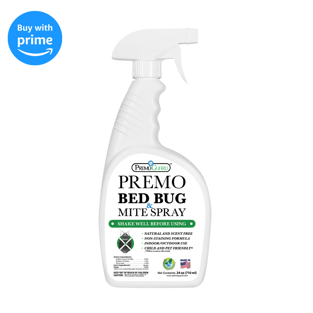 Bed Bug & Mite Killer - 24 oz - All Natural Non Toxic - By Premo Guard