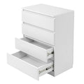 Bedroom Cabinet 4-Drawers Dresser Chest of Drawers Bedside Storage Organizer